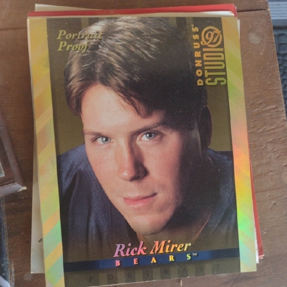 Donruss Studio Rick Mirer Football Card